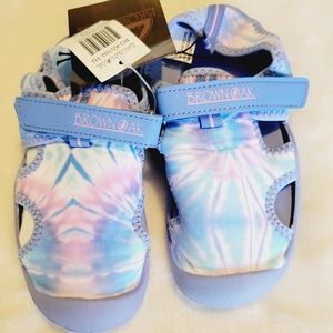 Brand New, Never Worn Girls Tie-Dye swim shoes